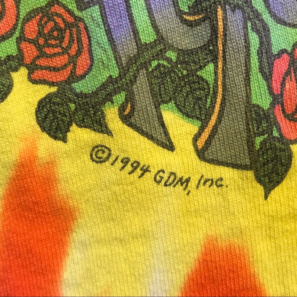 🚫SOLD Original ‘94 Grateful Dead GDM Tie-Dye Tee - Picture 7 of 8